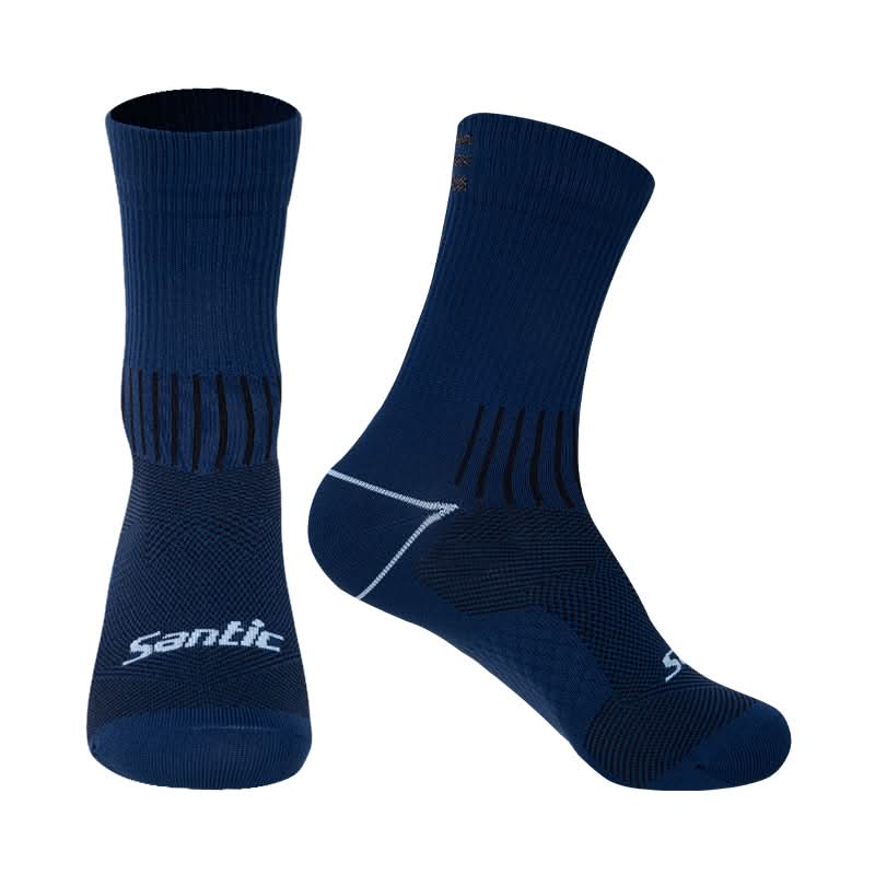 Santic Qimen reflekterende sykkelsokker – Forbedret synlighet og komfort Santic Cycling Unisex socks