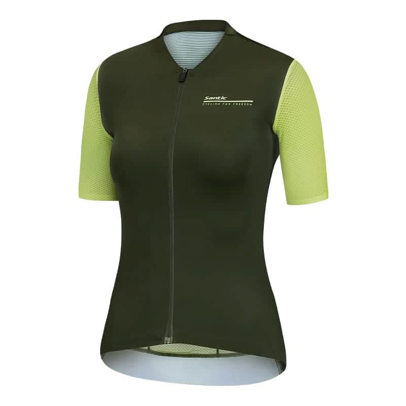 Santic Banxia Women's Jersey – Lett & Pustende Sommer‑Sykkeltrøye for Kvinner Santic Cycling Women's Short Jersey