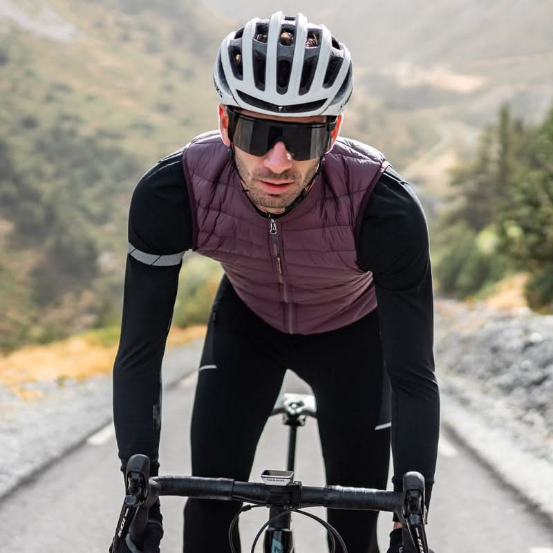Santic Beyond Double-Face – Vendbar og Varm Sykkelvest for Kaldt Vær santiccycling Men's Gilets