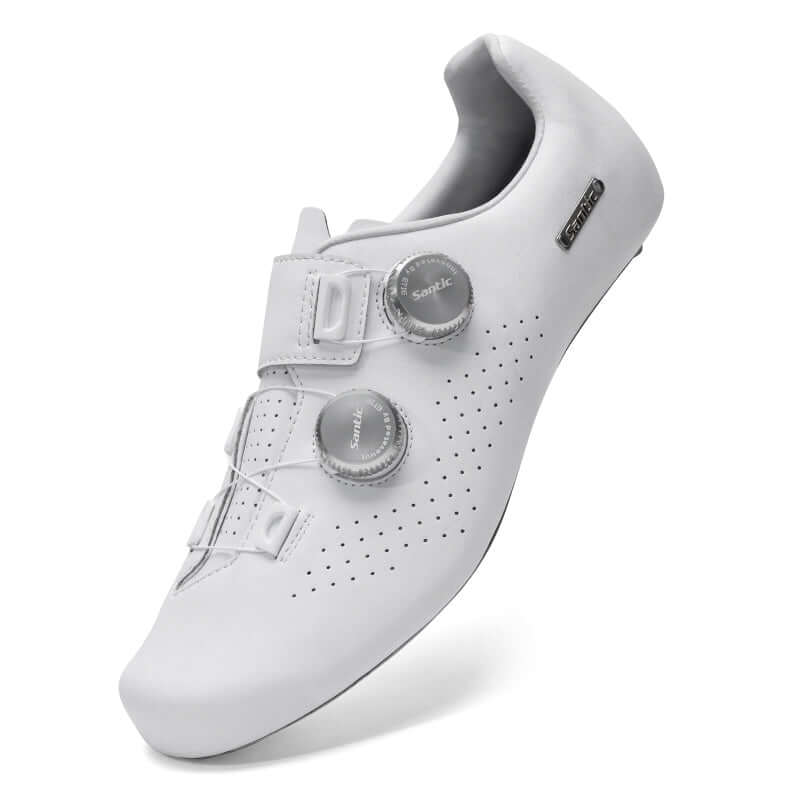 Santic Ti-Tech Landeveissko – Ekstrem komfort og stabilitet med titaniumsåle Gear & Grin Unisex Road Shoes
