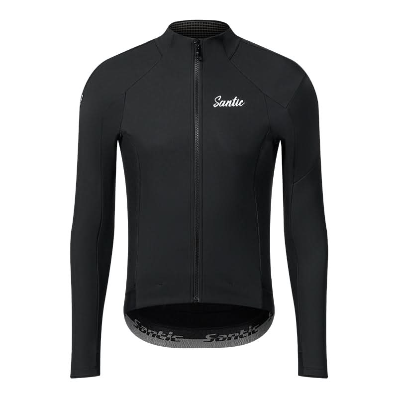 Santic Mochen herre sykkeljakke – vinter | Pro Fit | -2°C til 8°C | vindbeskyttende Santic Cycling Mens Jacket