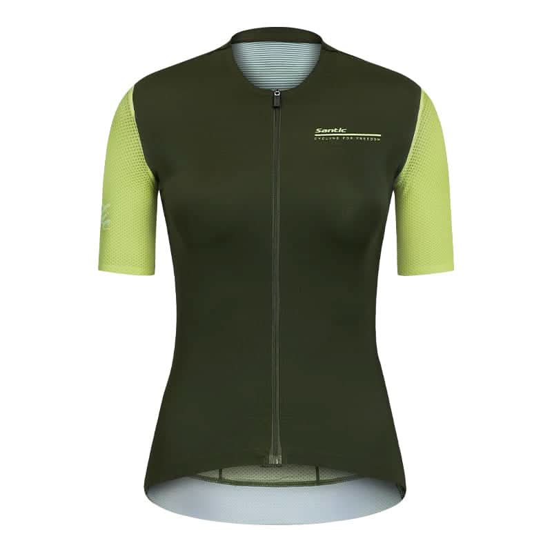 Santic Banxia Women's Jersey – Lett & Pustende Sommer‑Sykkeltrøye for Kvinner Santic Cycling Women's Short Jersey