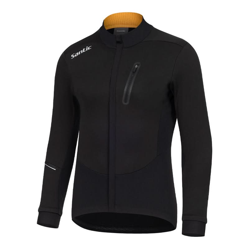 Santic Berg Men's Windproof Fleece Jersey Santic Cycling
