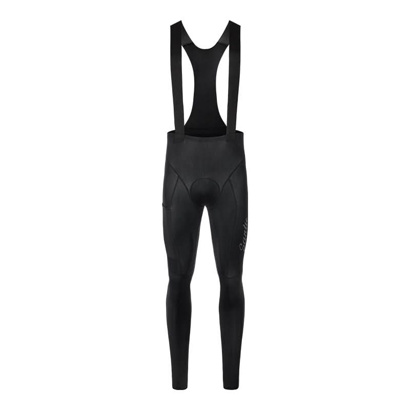 Santic Freedom Herre Bib-Tights med Elastic Interface® Pad – Lange Sykkeltights for 6+ Timers Komfort Santic Cycling Men's Bib Tights