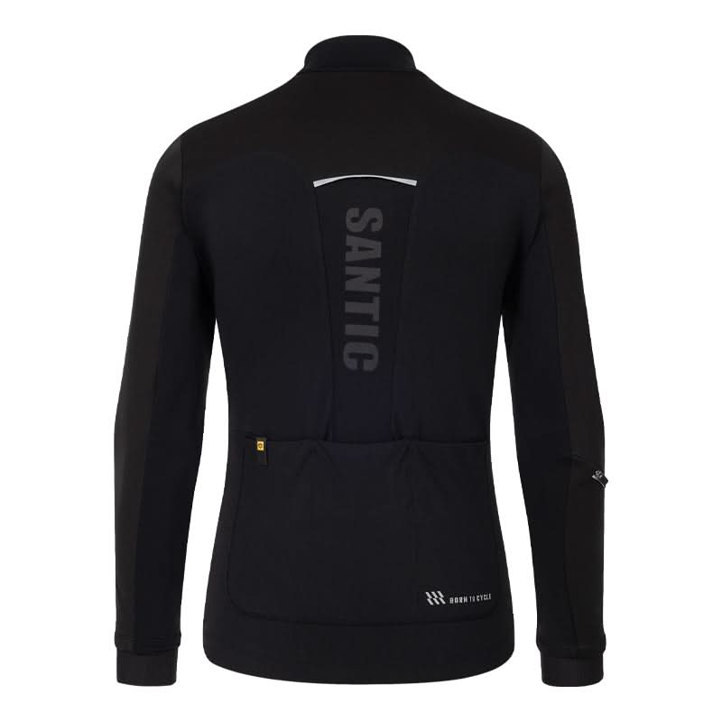 Santic Berg Men's Windproof Fleece Jersey Santic Cycling