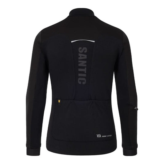 Santic Berg Men's Windproof Fleece Jersey Santic Cycling