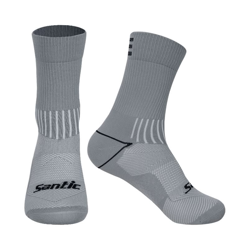 Santic Qimen reflekterende sykkelsokker – Forbedret synlighet og komfort Santic Cycling Unisex socks