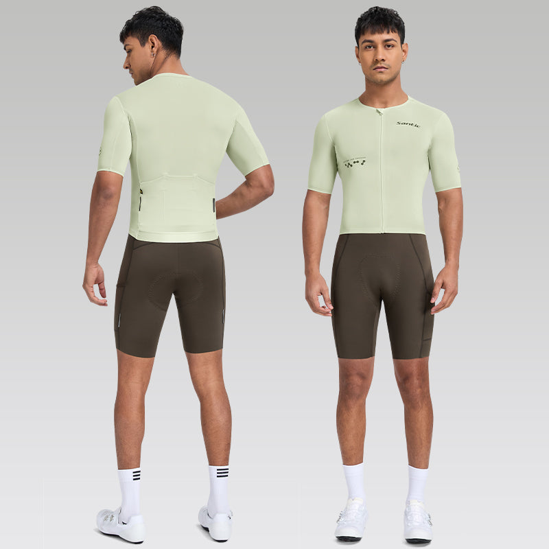 Santic fuyao herre sykkeltrøye – Aerodynamisk & stilfull trøye for optimal ytelse Santic Cycling Men's Short Jersey
