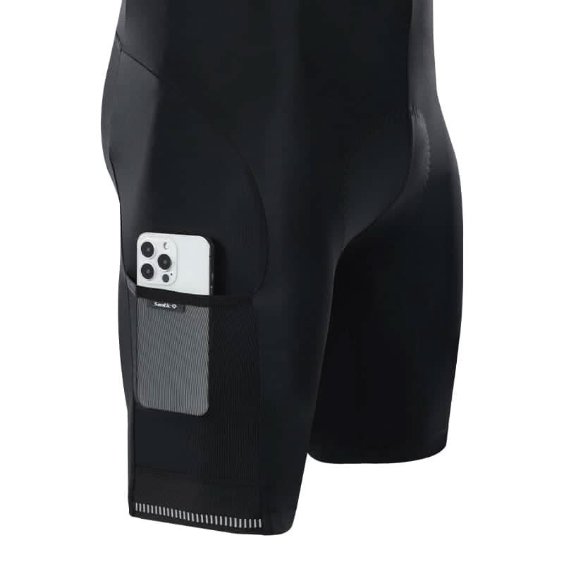 Santic Dante II Herre Bib Shorts – Pro‑Fit Komfort for Lange Sykkelturer Gear & Grin Men's Bib Shorts
