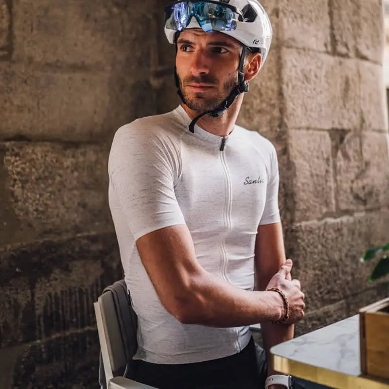 Santic Achen II Men's Jersey Santic Cycling Men's Short Jersey