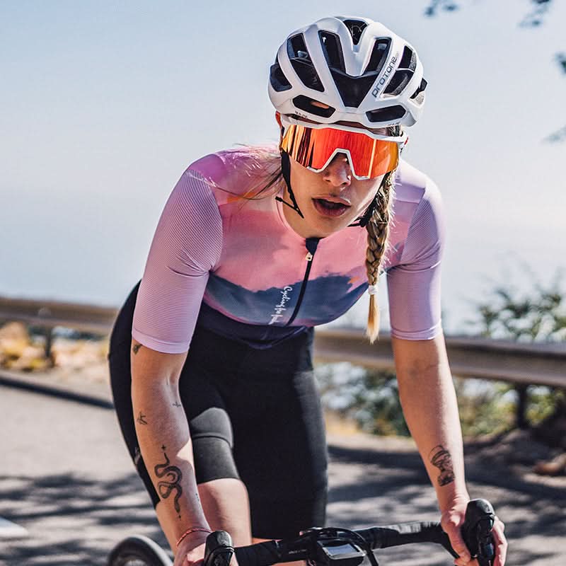 Santic Chora Dame Sykkeltrøye – Pro Fit og Pustende Santic Cycling Women's Short Jersey