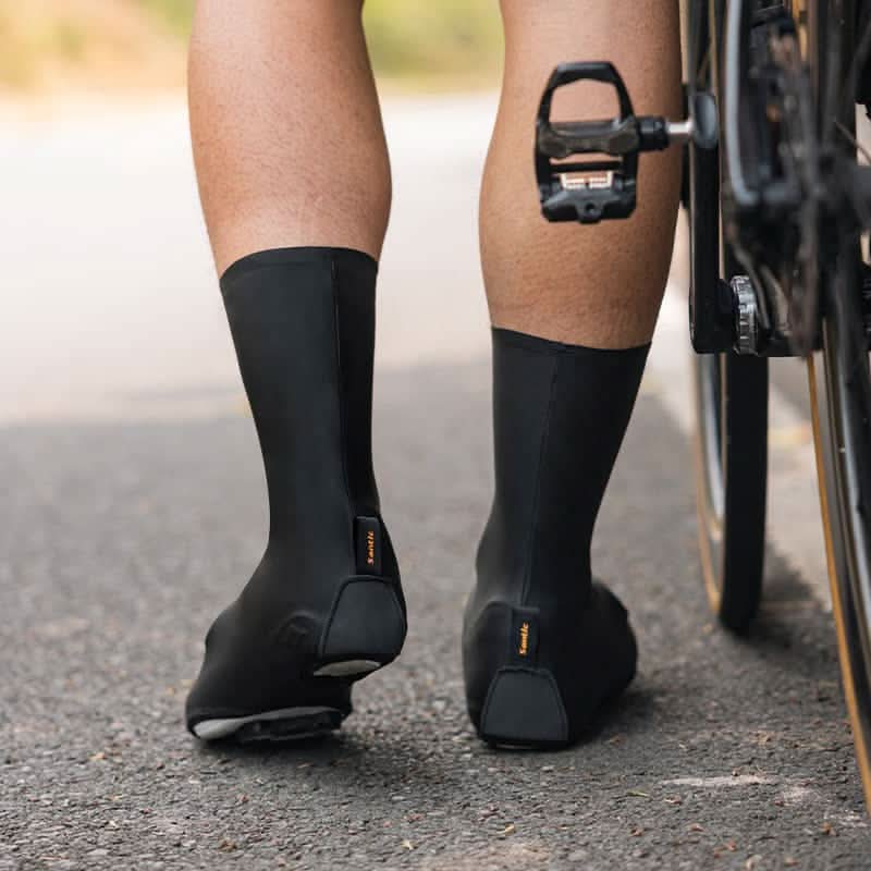 Santic Bermuda Sykkel Skotrekk for Regn og Vindbeskyttelse Gear & Grin Unisex Overshoes