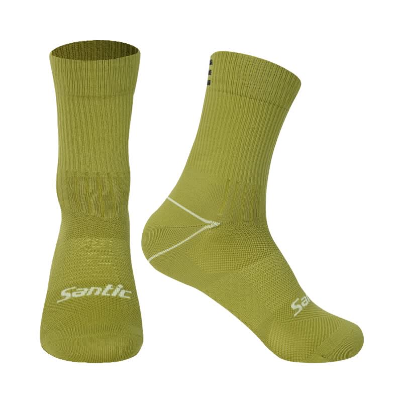Santic Qimen reflekterende sykkelsokker – Forbedret synlighet og komfort Santic Cycling Unisex socks