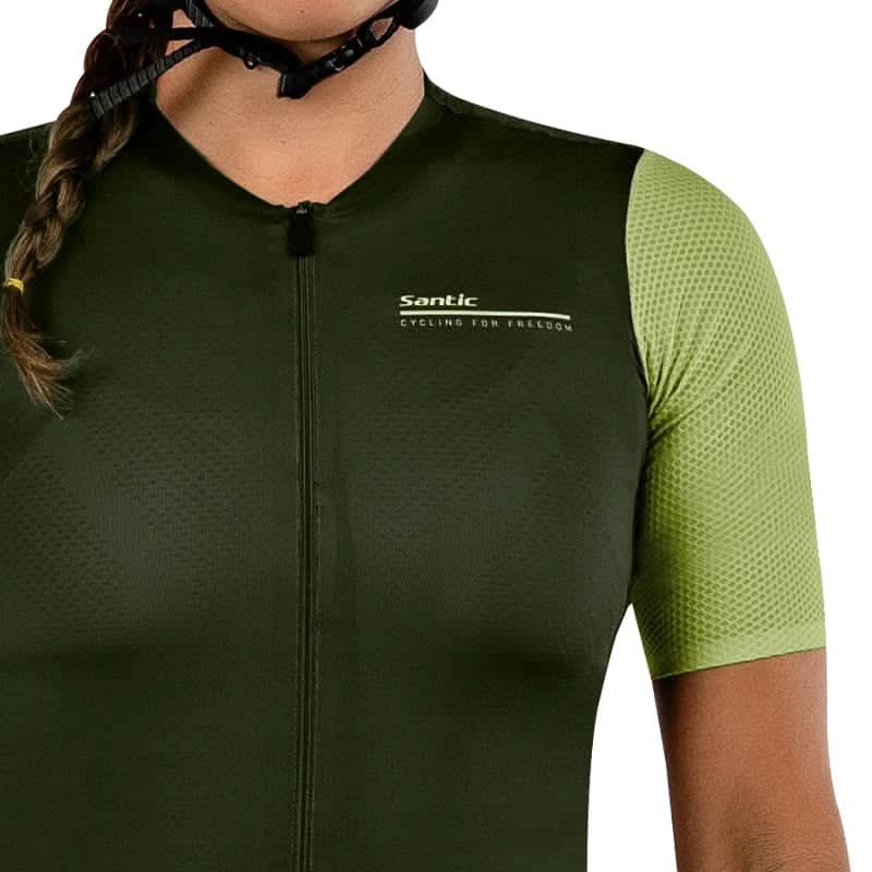 Santic Banxia Women's Jersey – Lett & Pustende Sommer‑Sykkeltrøye for Kvinner Santic Cycling Women's Short Jersey