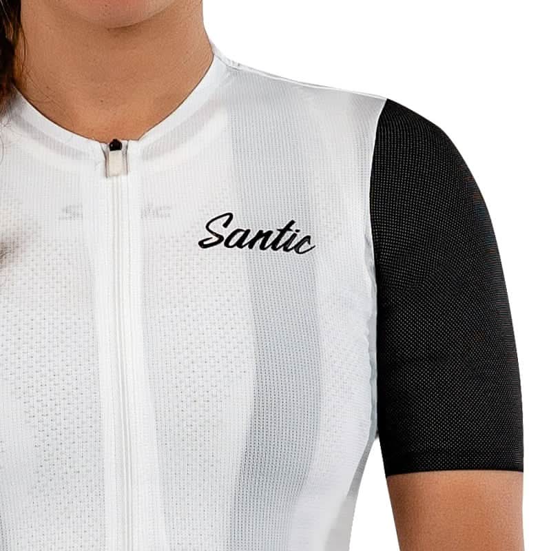 Santic Azan dame sykkeltrøye – Lett, pustende & aerodynamisk (Pro‑Fit) Santic Cycling Women's Short Jersey