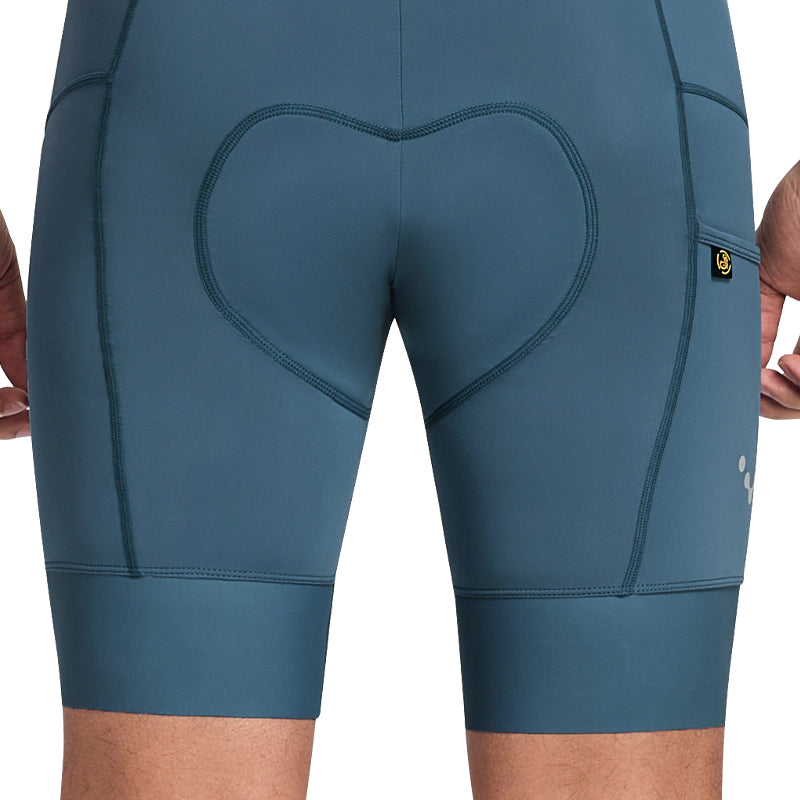 Santic Sparta Sykkelbukse Herre – Ergonomisk Bib Shorts for Langtur Santic Cycling Men's Bib Tights
