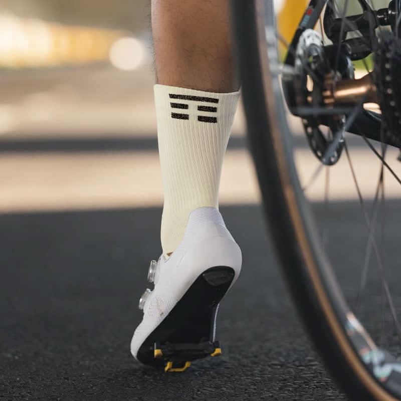 Santic Qimen reflekterende sykkelsokker – Forbedret synlighet og komfort Santic Cycling Unisex socks