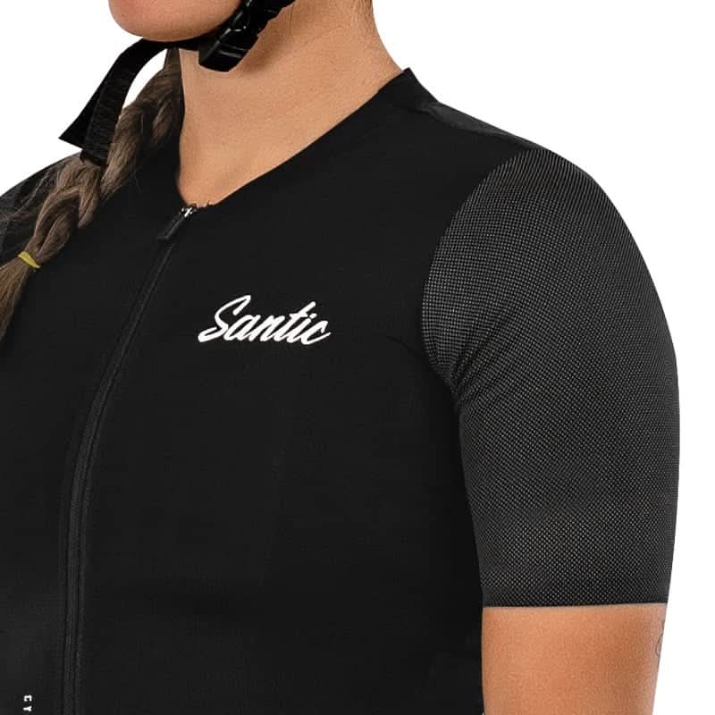 Santic Azan dame sykkeltrøye – Lett, pustende & aerodynamisk (Pro‑Fit) Santic Cycling Women's Short Jersey