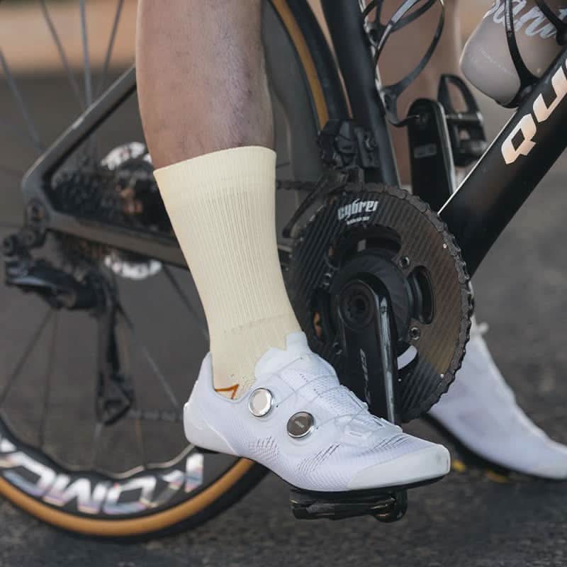 Santic Qimen reflekterende sykkelsokker – Forbedret synlighet og komfort Santic Cycling Unisex socks