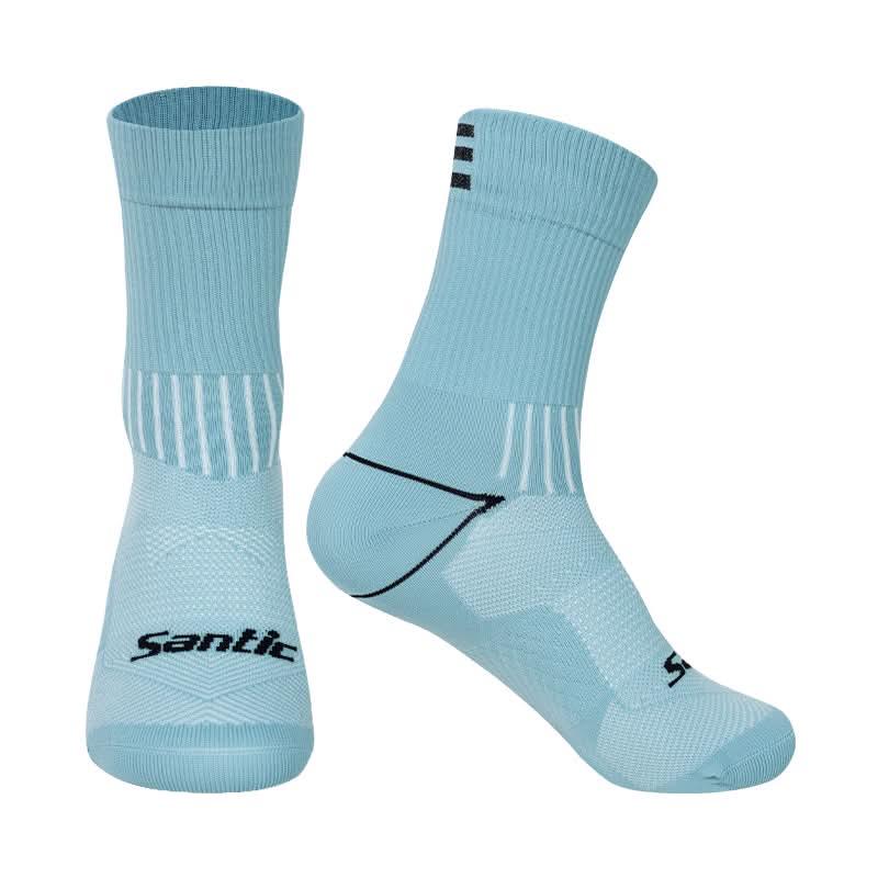 Santic Qimen reflekterende sykkelsokker – Forbedret synlighet og komfort Santic Cycling Unisex socks