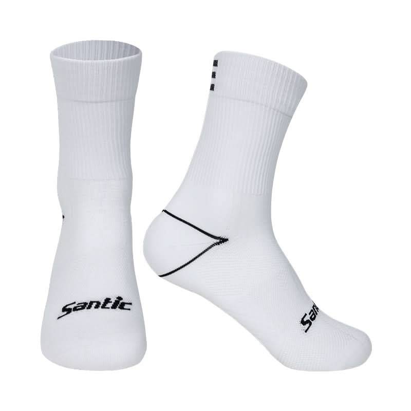 Santic Qimen reflekterende sykkelsokker – Forbedret synlighet og komfort Santic Cycling Unisex socks