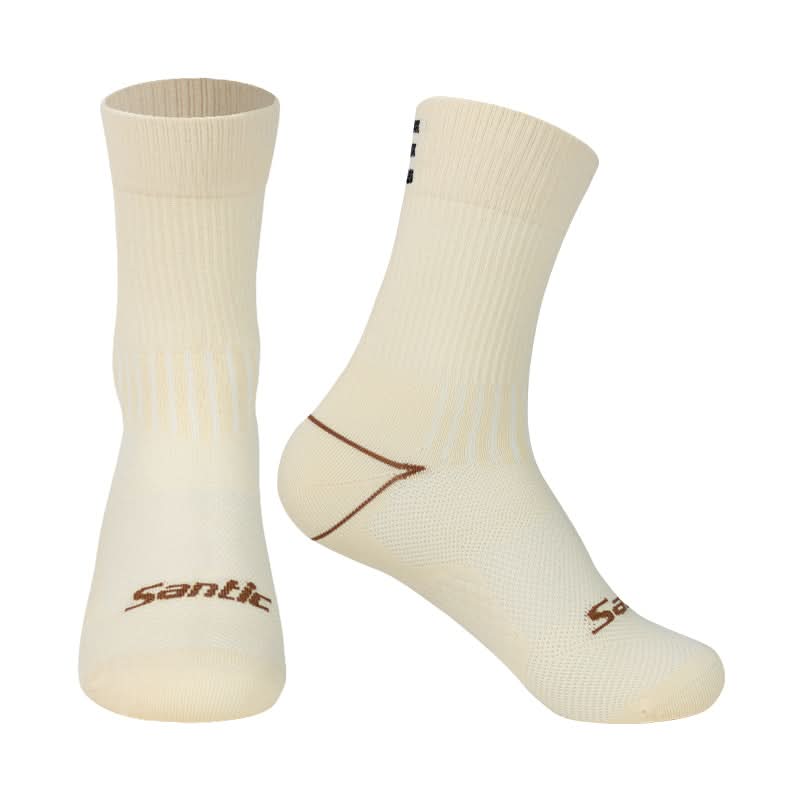 Santic Qimen reflekterende sykkelsokker – Forbedret synlighet og komfort Santic Cycling Unisex socks