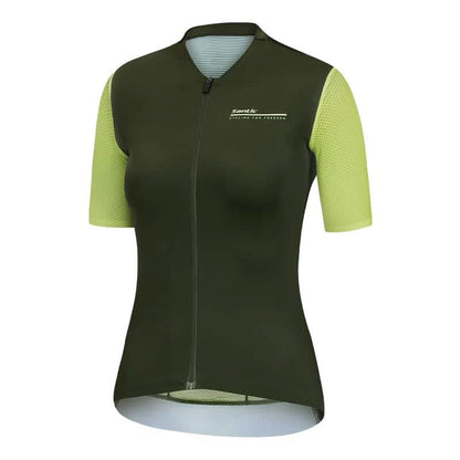 Santic Banxia Women's Jersey – Lett & Pustende Sommer‑Sykkeltrøye for Kvinner Santic Cycling Women's Short Jersey