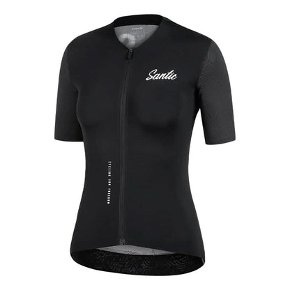 Santic Azan dame sykkeltrøye – Lett, pustende & aerodynamisk (Pro‑Fit) Santic Cycling Women's Short Jersey
