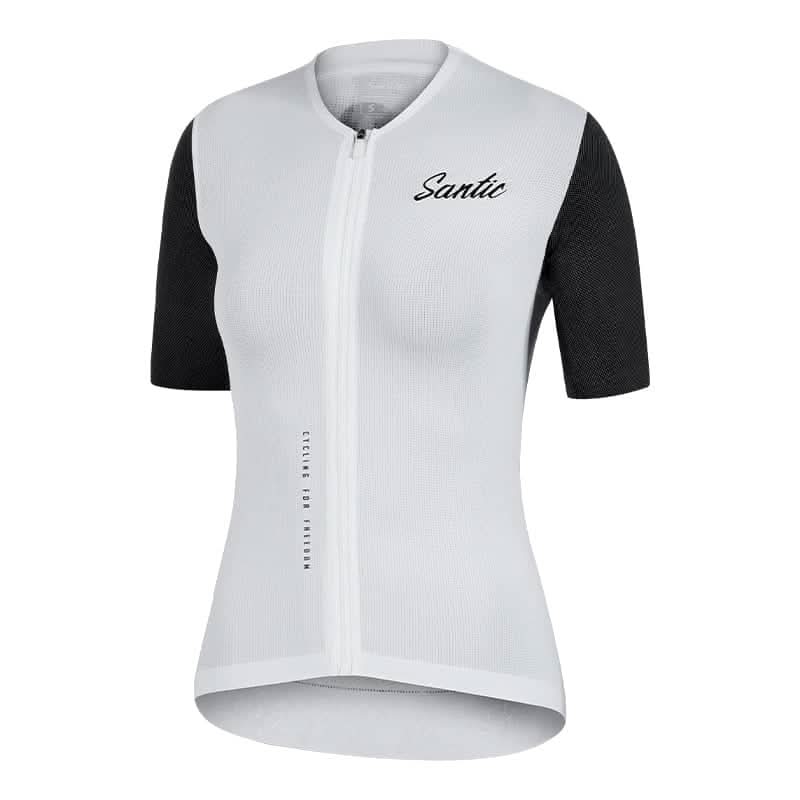 Santic Azan dame sykkeltrøye – Lett, pustende & aerodynamisk (Pro‑Fit) Santic Cycling Women's Short Jersey