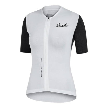 Santic Azan dame sykkeltrøye – Lett, pustende & aerodynamisk (Pro‑Fit) Santic Cycling Women's Short Jersey