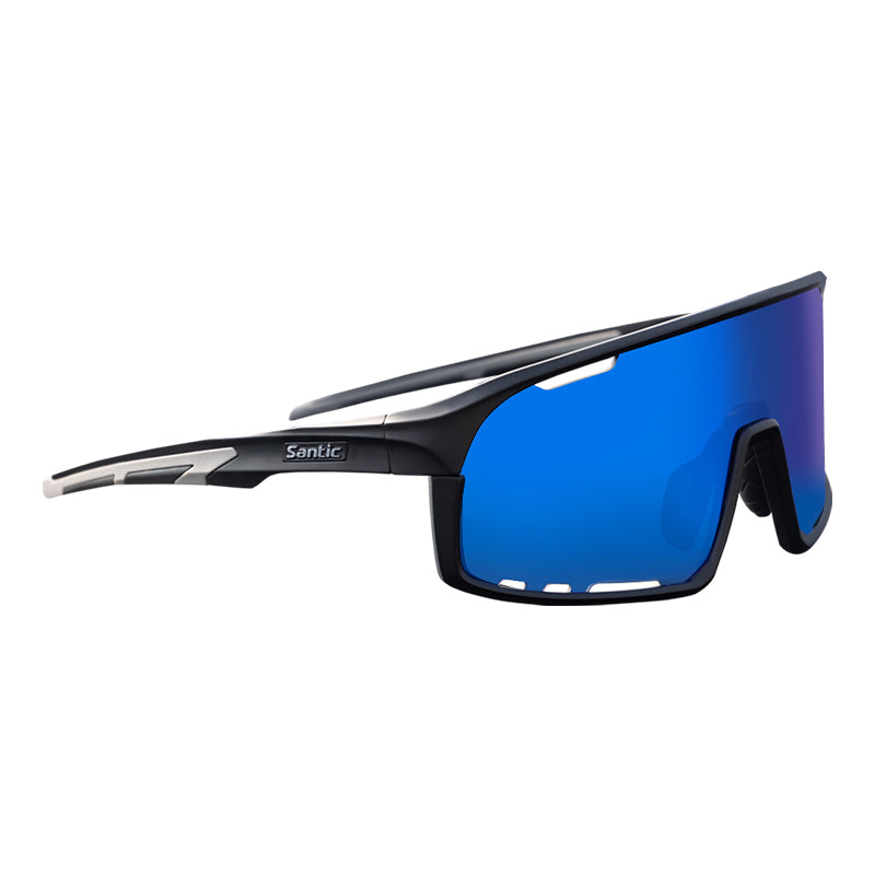 Santic QY Elite Sykkelbriller – Aerodynamiske sportsbriller med lysjustering og antidugg Gear & Grin