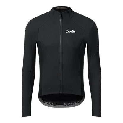 Santic Mochen herre sykkeljakke – vinter | Pro Fit | -2°C til 8°C | vindbeskyttende Santic Cycling Mens Jacket