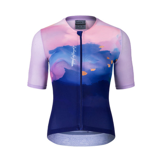 Santic Chora Dame Sykkeltrøye – Pro Fit og Pustende Santic Cycling Women's Short Jersey
