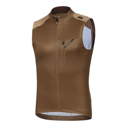 Santic Lacock – vindtett fleecevest | Lett & isolert pro‑fit sykkelvest santiccycling