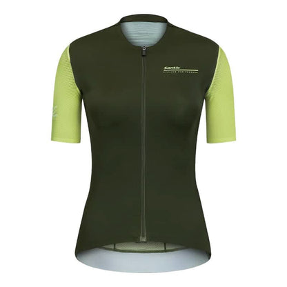 Santic Banxia Women's Jersey – Lett & Pustende Sommer‑Sykkeltrøye for Kvinner Santic Cycling Women's Short Jersey