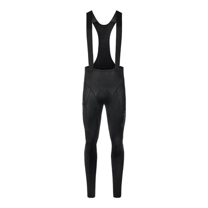 Santic Freedom Herre Bib-Tights med Elastic Interface® Pad – Lange Sykkeltights for 6+ Timers Komfort Santic Cycling Men's Bib Tights