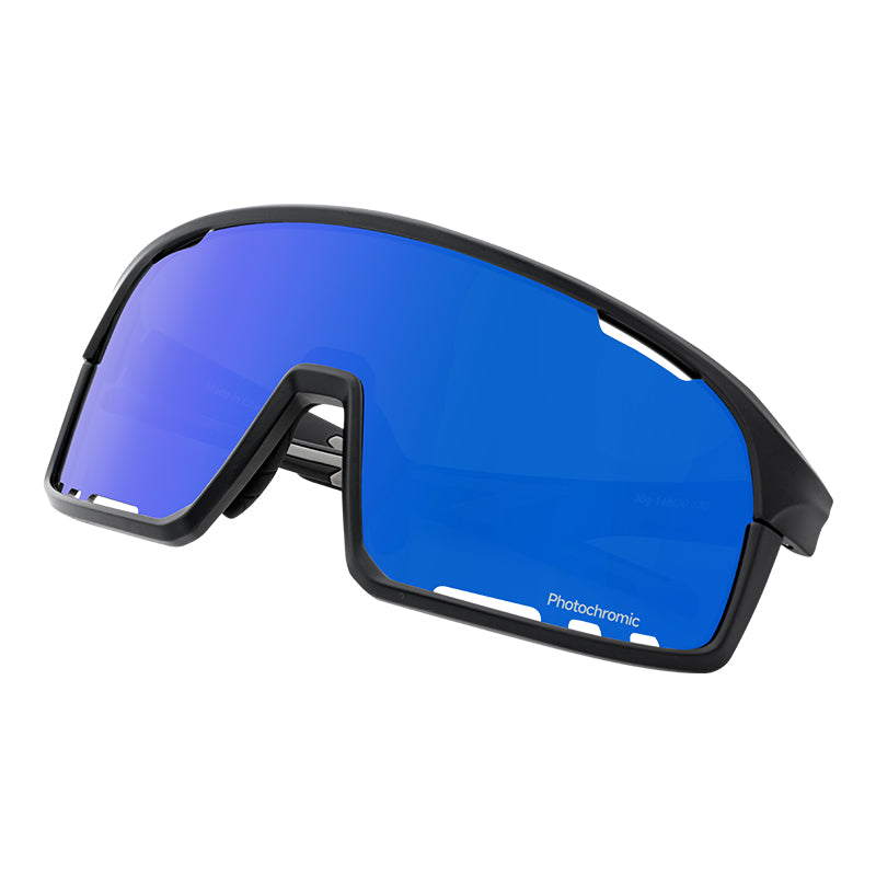Santic QY Elite Sykkelbriller – Aerodynamiske sportsbriller med lysjustering og antidugg Gear & Grin