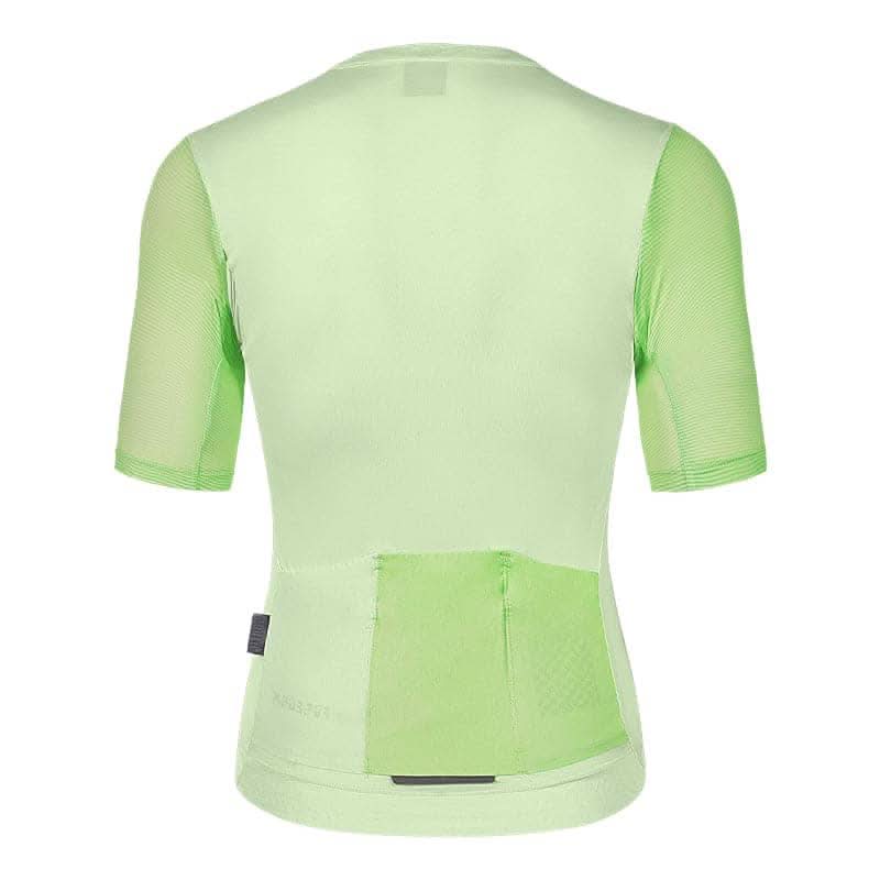 Sykkeltrøye dame Santic Azfa – pustende, refleks & full glidelås Santic Cycling Women's Short Jersey