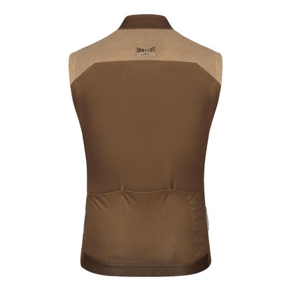Santic Lacock – vindtett fleecevest | Lett & isolert pro‑fit sykkelvest santiccycling