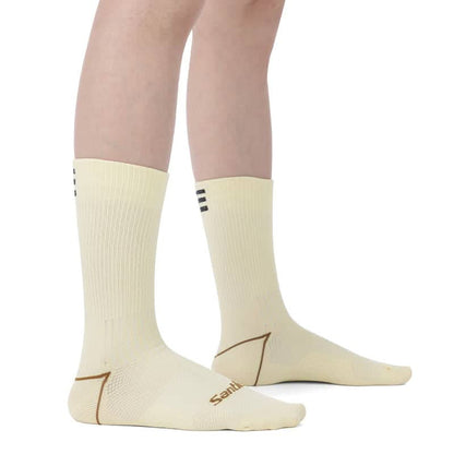 Santic Qimen reflekterende sykkelsokker – Forbedret synlighet og komfort Santic Cycling Unisex socks
