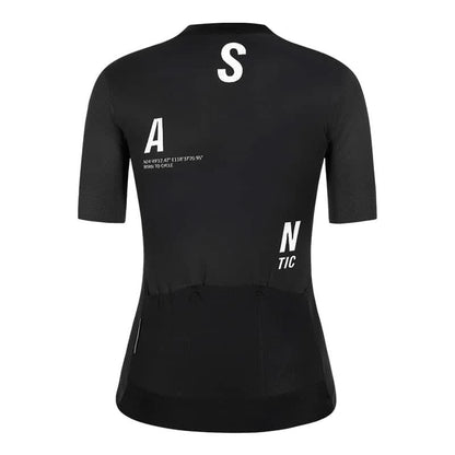 Santic Azan dame sykkeltrøye – Lett, pustende & aerodynamisk (Pro‑Fit) Santic Cycling Women's Short Jersey