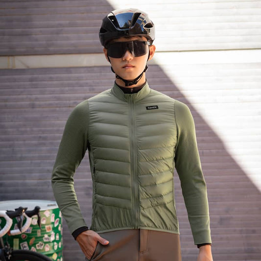 Santic Bocha Men's Winter Down Jacket santiccycling Mens Jacket