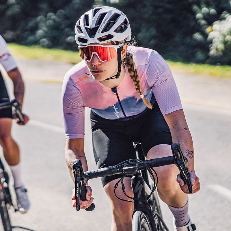 Santic Chora Dame Sykkeltrøye – Pro Fit og Pustende Santic Cycling Women's Short Jersey