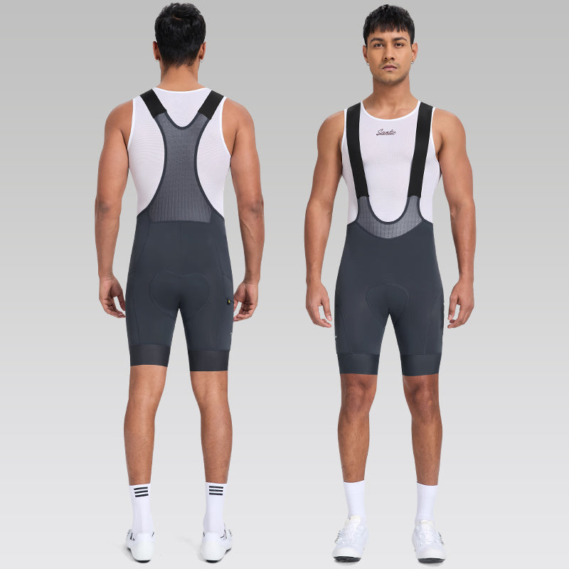 Santic Sparta Sykkelbukse Herre – Ergonomisk Bib Shorts for Langtur Santic Cycling Men's Bib Tights