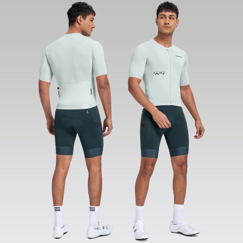 Santic fuyao herre sykkeltrøye – Aerodynamisk & stilfull trøye for optimal ytelse Santic Cycling Men's Short Jersey