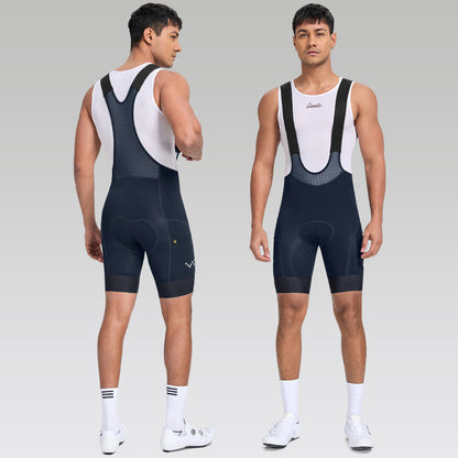 Santic Sparta Sykkelbukse Herre – Ergonomisk Bib Shorts for Langtur Santic Cycling Men's Bib Tights