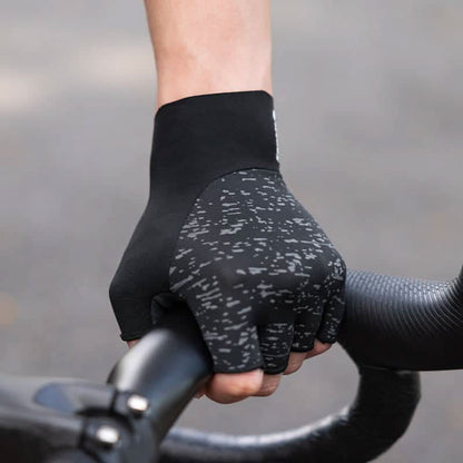 Santic Byron Integrated Reflective Gloves santiccycling