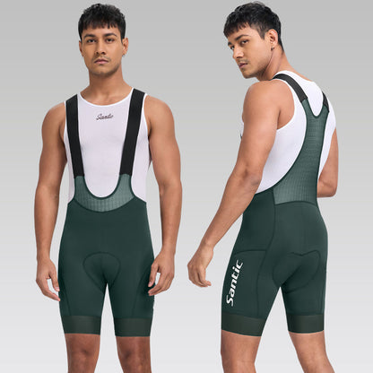 Santic Sparta Sykkelbukse Herre – Ergonomisk Bib Shorts for Langtur Santic Cycling Men's Bib Tights