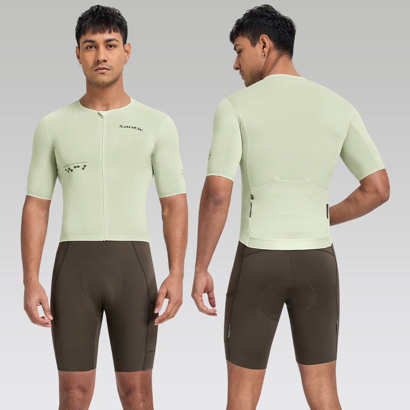 Santic fuyao herre sykkeltrøye – Aerodynamisk & stilfull trøye for optimal ytelse Santic Cycling Men's Short Jersey