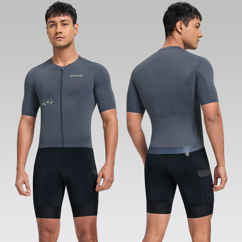 Santic fuyao herre sykkeltrøye – Aerodynamisk & stilfull trøye for optimal ytelse Santic Cycling Men's Short Jersey